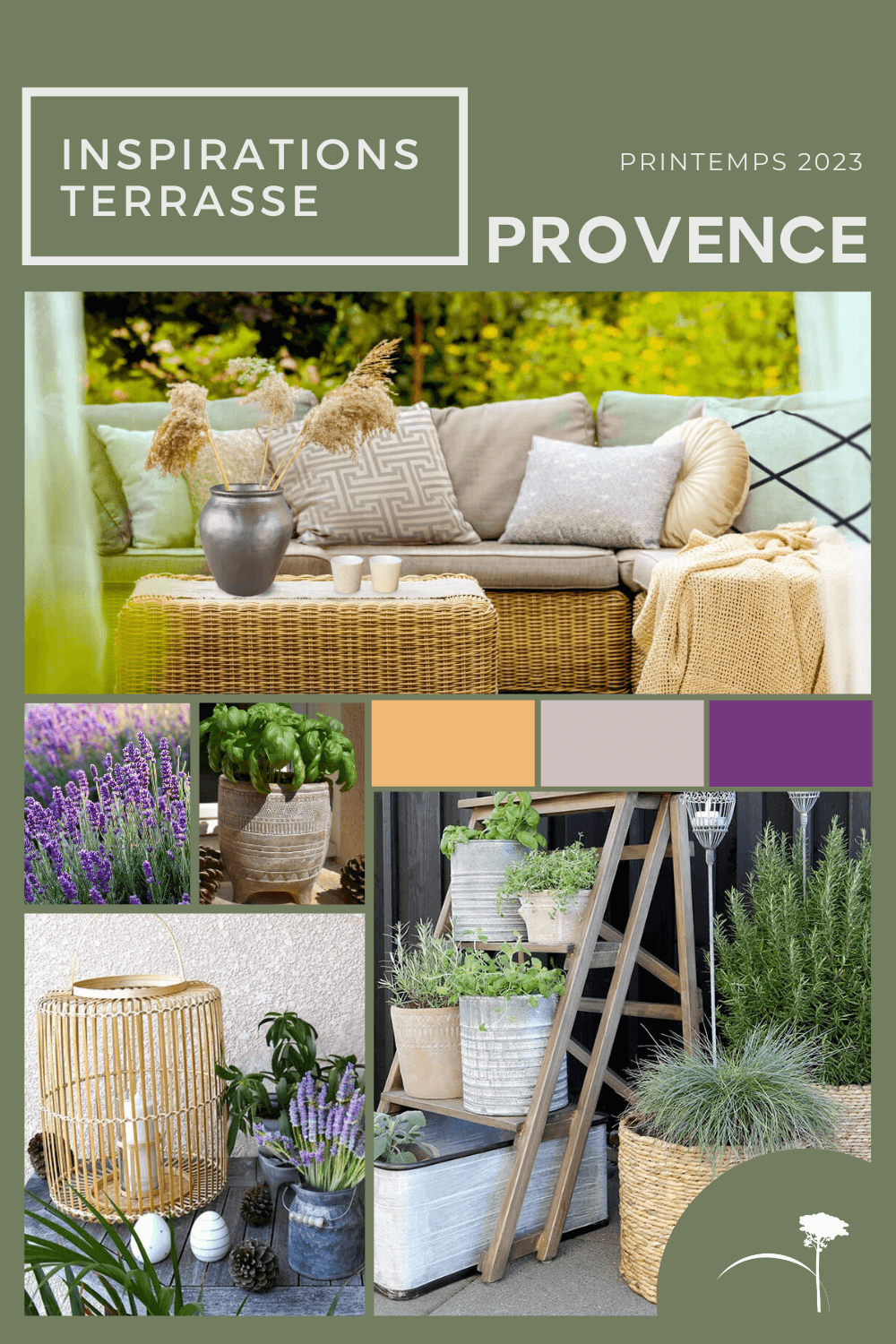 Planche d'Inspiration terrasse exterieur travertin voyage en Provence